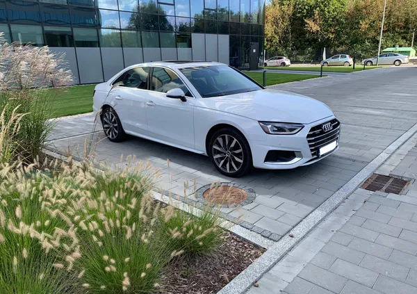 audi Audi A4 cena 115000 przebieg: 28000, rok produkcji 2021 z Kraków